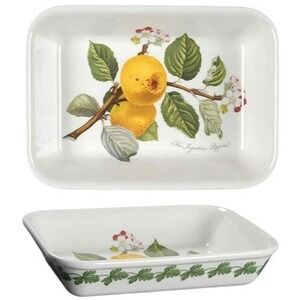 Portmeirion Pomona Small Lasagana Rectangular Baker The Ingestrie Pippin Apples